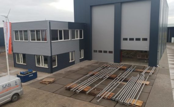 Nieuwe bedrijfshal Staal en Aluminiumbouw Harlingen