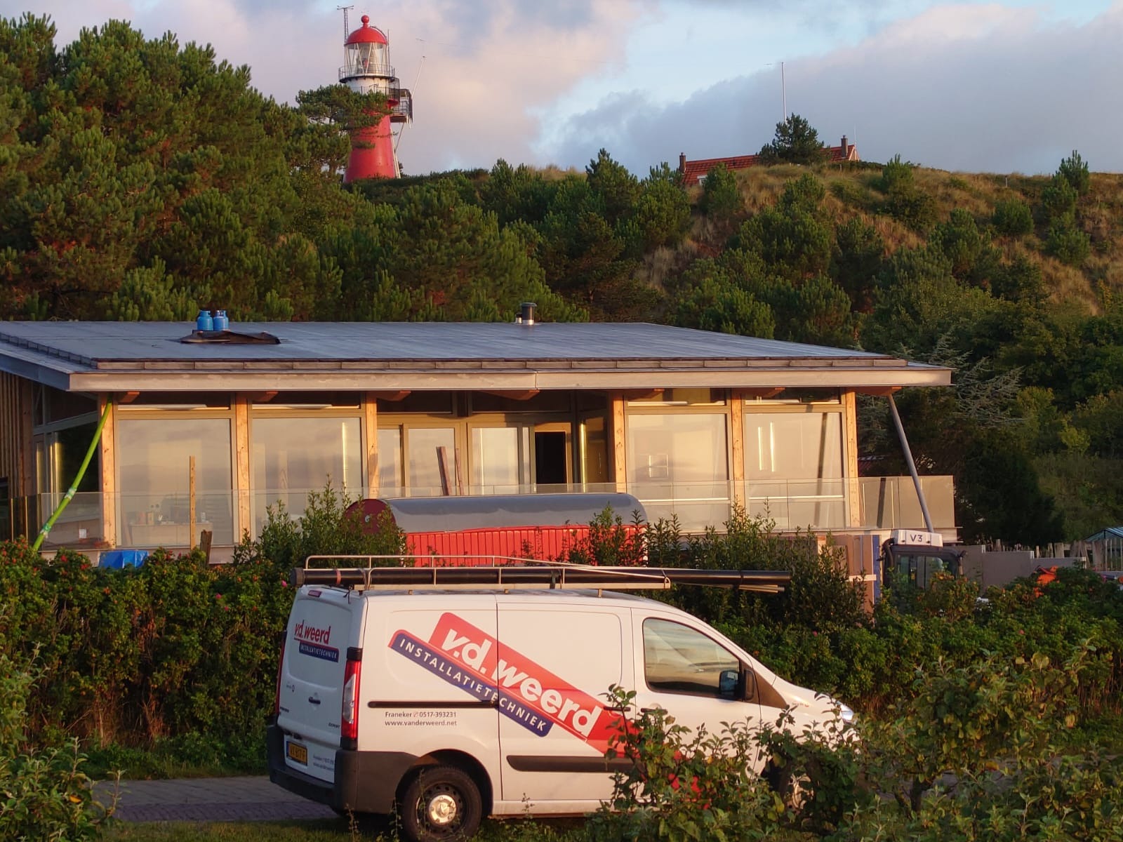 Ruwbouw duinwoning met souterrain Vlieland