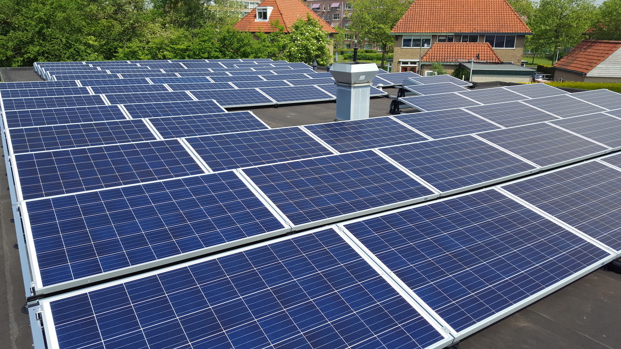 Deels zelfvoorzienend door zonnepanelen